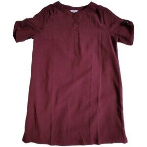 Naked Zebra Women's Reddish Purple Mini Dress Size L